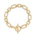 Women's Jewelry Hand Jewelry Minimalist Metal Geometric Twist Chain Bracelet_ipsvogv.com