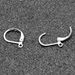 Stainless Steel D-shaped Buckle Ear Hook French Clip DIY Jewelry Accessories Environmentally Friendly And Anti Allergic_ipsvogv.com
