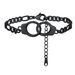 Women's Jewelry Handcuffs Interlocking Anklets Stainless Steel Punk Anklets Fashion Jewelry Ladies Gift_ipsvogv.com