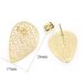 Popular Empty Support 304 Stainless Steel Water Drop Hollow Belt Hanging Pin Ear Jewelry Accessories DIY Handmade_ipsvogv.com