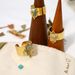 Design Sense Mangxing Fashion Gold Natural Stone Geometric Titanium Steel Ring Female_ipsvogv.com