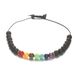 Wind Colorful Agate, Volcano Stone, Turquoise, Tourmaline, Buddha Beads, Beaded Energy Stone Handicraft_ipsvogv.com