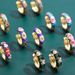 Women's Jewelry Copper Enamel Retro Hoop Earrings Micro Inlaid Color Earrings Fashionable And Versatile Oil Drop Earrings_ipsvogv.com