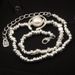 Handmade Irregular Broken Silver Half Moon Pearl Patchwork Necklace For Women, Featuring High-end And Versatile_ipsvogv.com