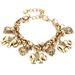 new Fashion Retro Carved Elephant Peach Heart Alloy Anklet Bracelet Jewelry_ipsvogv.com
