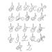 Men's Jewelry Hip Hop New 26 Cursive Letters Pendant Necklace Micro Inlaid Zircon Initials Pinyin Pendant Necklace_ipsvogv.com