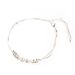 New Creative Accessories Double Layered Pearl Chain Women's Frosted Cute Fashion Feet Bracelet_ipsvogv.com