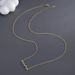 Instagram Fashion Minimalist Hollow Out Pendant Mama Letter Necklace Mother's Day Gift S Sterling Silver Collar Chain_ipsvogv.com