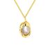 S Pure Silver Pearl Necklace Korean Blogger INS Style Fashionable And Minimalist Design Pea Collar Chain_ipsvogv.com
