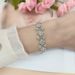 Unisex Simple Atmospheric Rhinestone Crystal Bracelet Fashionable Popular Wedding Dress All Match Bracelet Full Diamond Bracelet_ipsvogv.com