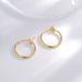 Earrings Simple All Match Geometric Round Small Hoop Earrings For Women In Various Sizes Gold Plated Ear Buckles_ipsvogv.com