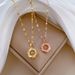 【 】 Rotating And Rotating, Dynamic, Light Luxury, Gorgeous, Full Diamond Necklace, Women's Versatile Clavicle Chain,_ipsvogv.com