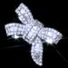 Cao Shihua Fairy Series New Bow Tie Ladder Square Beautiful Luxury Simulation Diamond Ring Temperament Female_ipsvogv.com