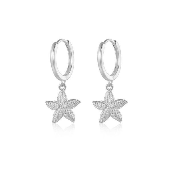 Women's Jewelry Island Style Fashion Earrings New Personality Starfish S925 Silver Needle Sweet Geometric Earrings_ipsvogv.com