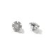Men's Jewelry Hip Hop 8MM Round Zirconium Snowflake Cross Rock Sugar No Ear Piercing Strong Magnetic Earrings Trendy All Match Earrings_ipsvogv.com