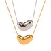 Hip Hop Cool Style Titanium Snake Bone Women's Collarbone Chain Gold-plated Stainless Steel Pendant Necklace Women_ipsvogv.com