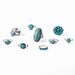 New Bohemian Feather Turquoise Hollow 9-piece Set Ring_ipsvogv.com