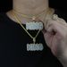 Hip Hop New KING Letter Pendant Full Of Diamonds Men's Necklace Ins Style Jewelry_ipsvogv.com