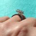Cao Shi's New Oval Egg Shaped Zircon Engagement Ring Set For Women's Wedding, Bride, And Dinner Party Accessories_ipsvogv.com