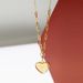Sterg Sier K Gold Necklace Female Love Clavicle Chain New Tide_ipsvogv.com
