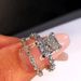 Cao Shi's New Of Fashionable And High-end Zircon Rings With Full Diamonds, Two-piece Jewelry Set_ipsvogv.com