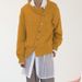 Women's Clothing oblique button irregular design lazy style sweater cardigan round neck knitted jacket _ipsvogv.com