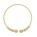 Women's Jewelry Set Fashion Beaded Diamond Studded Teardrop Shaped Necklace Fashionable And Creative Design Full Of Diamonds High Quality Necklace Set_ipsvogv.com