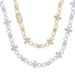 Eyes Cross Knot Zircon Necklace Men And Women Hip Hop Gold Silver Necklace_ipsvogv.com