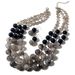Fashion Exaggerated Necklace Jewelry Simple Beaded Multi Layer Necklace For Women_ipsvogv.com