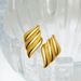 Women’s Jewelry Set Fashion Hot Selling New Products Angel Wings Big Earrings Siren Sea Monster Style Gold Polished Exaggerated Earrings_ipsvogv.com