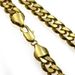 Heavy Solid Men's Vacuum Plating Cuban Curb Chain Necklace N276_ipsvogv.com
