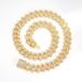 Xuandi Men's 15mm Exaggerated Diamond Embedding Geometry Fashion Hip Hop Jewelry Large Gold Chain Necklace_ipsvogv.com