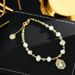 Tide Natural Freshwater Pearl Bracelet, Women's Oil Painting, Exquisite Rose, Unique New Chinese Style Handmade_ipsvogv.com