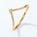 Natural Water Grass Agate Combination Ring Women's S925 Silver Geometric Green Moss Stone Ring Light Luxury_ipsvogv.com