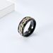 Rotatable gear decompression ring to relieve anxiety niche light luxury design titanium steel hand jewelry_ipsvogv.com