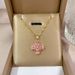 Titanium Steel 【 】 Light Luxury Lucky Grass Temperament Micro Inlaid Diamond Necklace Women's Exquisite Style Ins 【 】_ipsvogv.com