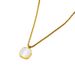 New Titanium Steel Ins Small Square Shell White Fritillaria, Niche, Simple And Fashionable, Non Fading Best Friend_ipsvogv.com