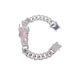 Unisex New Style Goddess Of Wealth Diamond Bracelet Trendy Men's Retro Punk Metal Hip Hop Cuban Chain_ipsvogv.com