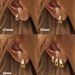 Women’s Jewelry Set Fashion Colored Zirconium Earrings Light Luxury High End Spring And Autumn Fashion Circle Female Earrings Copper Earrings_ipsvogv.com