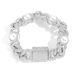 Unisex Hip Hop 15mm Pearl Cuban Chain Personality Popular Niche Hip Hop Bracelet Men's Creative Accessories_ipsvogv.com