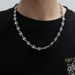 Hip Hop Coffee Beans Necklace Bracelet Set Men Women Coffee Beans Link Chain Chorkers Female Charm Jewelry_ipsvogv.com