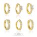 Women's Jewelry S925 Sterling Silver Simple And Fashionable Square Earrings Light Luxury Diamond Studded Niche Design Earrings_ipsvogv.com