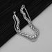 Korean Style Double Layer Bracelet For Men Hip Hop Ins Simple Light Luxury Trendy Minimalist Dragon Bone Chain Men's_ipsvogv.com