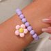 Children's Bracelet Set Ins Style Cartoon Dopamine Style Love Rainbow Stacking Hand Beaded Bracelet_ipsvogv.com