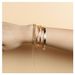 Gold Multi Layer Bracelet For Women Fashionable Street Shot Open Bracelet Bangle_ipsvogv.com