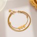 Titanium Steel Love Double-layer Bracelet Women, Fashionable, Sexy, Atmospheric, Personalized, Versatile, And Simple_ipsvogv.com