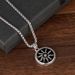Sunflower Totem Titanium Steel Chain Men's Necklace Personality Necklace Sun God Fashion Pendant Item_ipsvogv.com