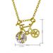 Hot Selling Personality Fashion Moissanite Bicycle Necklace Female Valentine's Day Gift_ipsvogv.com