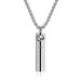 Cold neutral style twelve constellations perfume essential oil aromatherapy bottle titanium steel pendant trendy men and women necklace wear pendant_ipsvogv.com