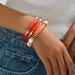 New minimalist resin with multi-layer bead design, niche and versatile bracelet for women's bracelets_ipsvogv.com